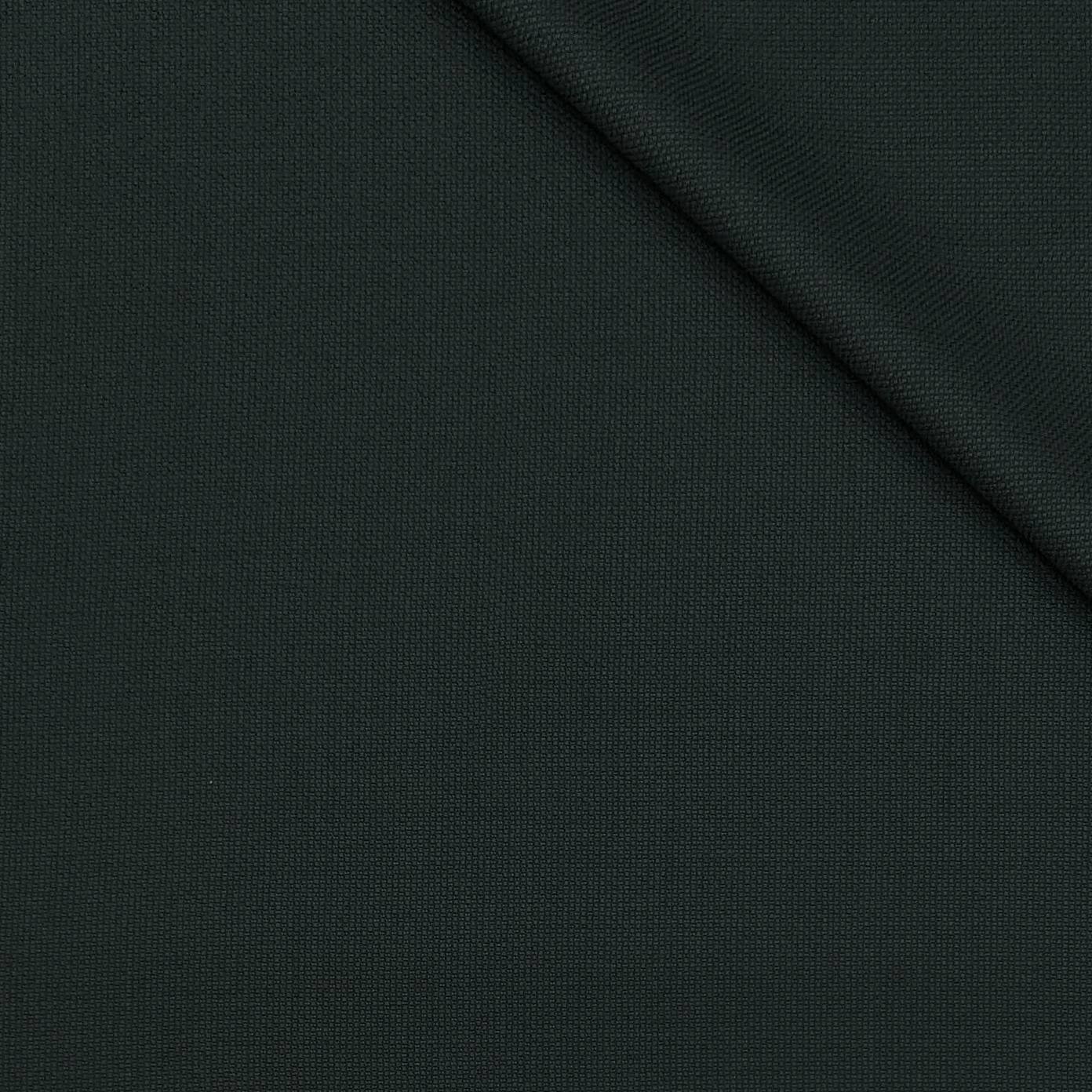 Trouser Fabric Canetti Italy Luxury 100s Wool Blended Dotted Colour Dark Pine Green